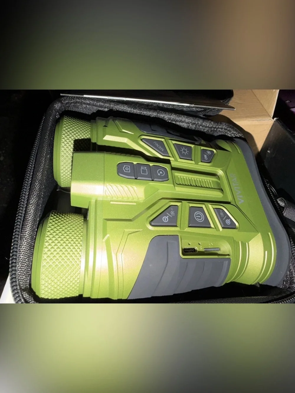 5K Ultra HD 18X Digital Night Vision Binoculars - Green